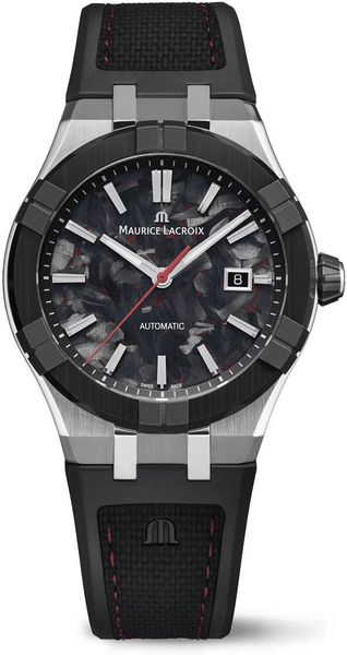 Maurice Lacroix AIKON-IC Frozen Carbon AC6008-SSL20-530-2 Herren Automatikuhr Maurice Lacroix AIKON-IC Frozen Carbon AC6008-SSL20-530-2 Herren Automatikuhr