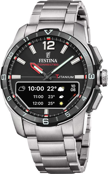 Festina Connected D F23000/M Heren armbandhorloge Smartwatch