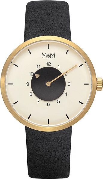 M&M Vegan Line M11950-411 Elegant dameshorloge Schijfwijzer M&M Vegan Line M11950-411 Elegant dameshorloge Schijfwijzer