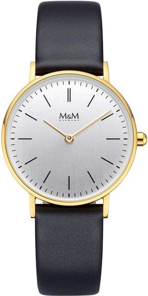 M&M Basic Line Mini M11960-432 Dames armbandhorloge Bijzonder plat M&M Basic Line Mini M11960-432 Dames armbandhorloge Bijzonder plat