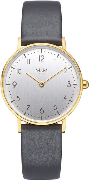 M&M Basic Line Mini M11960-433 Dames armbandhorloge Bijzonder plat M&M Basic Line Mini M11960-433 Dames armbandhorloge Bijzonder plat