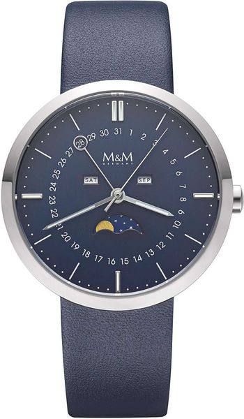 M&M Moon M11949-848 Reloj unisex Indicador de la fase lunar M&M Moon M11949-848 Reloj unisex Indicador de la fase lunar