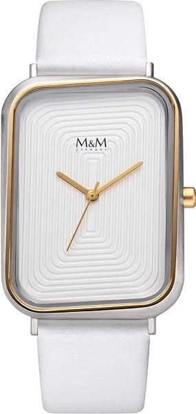 M&M Dancing Square M11947-757 Damenarmbanduhr Bi-Color Gehäuse M&M Dancing Square M11947-757 Damenarmbanduhr Bi-Color Gehäuse