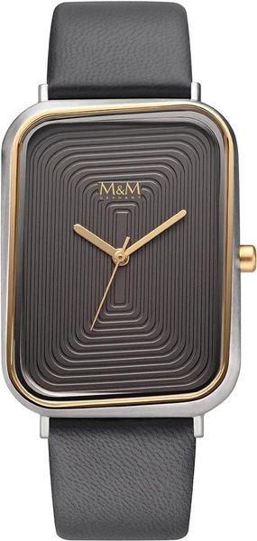 M&M Dancing Square M11947-858 Orologio da polso donna Cassa bicolore M&M Dancing Square M11947-858 Orologio da polso donna Cassa bicolore