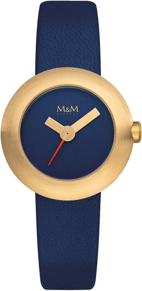 M&M Basic-M M11948-818 Dames armbandhorloge Gouden kast M&M Basic-M M11948-818 Dames armbandhorloge Gouden kast