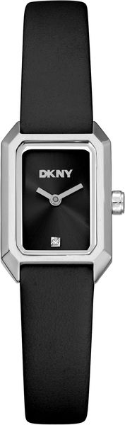 DKNY Signature Shape DK1L180L0015 Orologio da polso donna Cuoio nero DKNY Signature Shape DK1L180L0015 Orologio da polso donna Cuoio nero