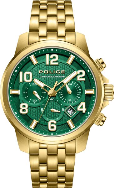 Police Belem PEWGI0000304 Herrenchronograph Goldenes Gehäuse Police Belem PEWGI0000304 Herrenchronograph Goldenes Gehäuse