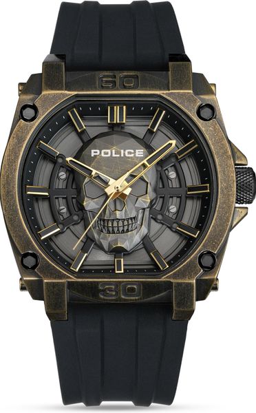 Police Norwood-Skull PEWGM0001202 Reloj de Pulsera para hombres Carcasa de Oro Police Norwood-Skull PEWGM0001202 Reloj de Pulsera para hombres Carcasa de Oro