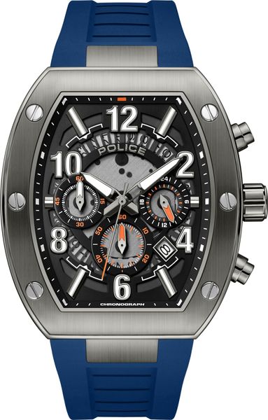 Police Meidan PEWGO0000501 Herrenchronograph Silikonarmband Police Meidan PEWGO0000501 Herrenchronograph Silikonarmband