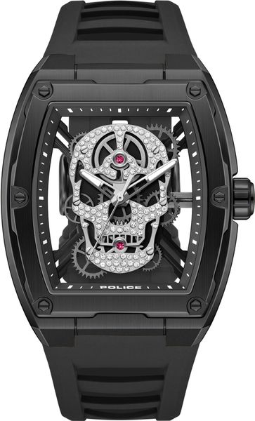 Police Cranium PEWJM0081302 Heren armbandhorloge Buitengewone kast