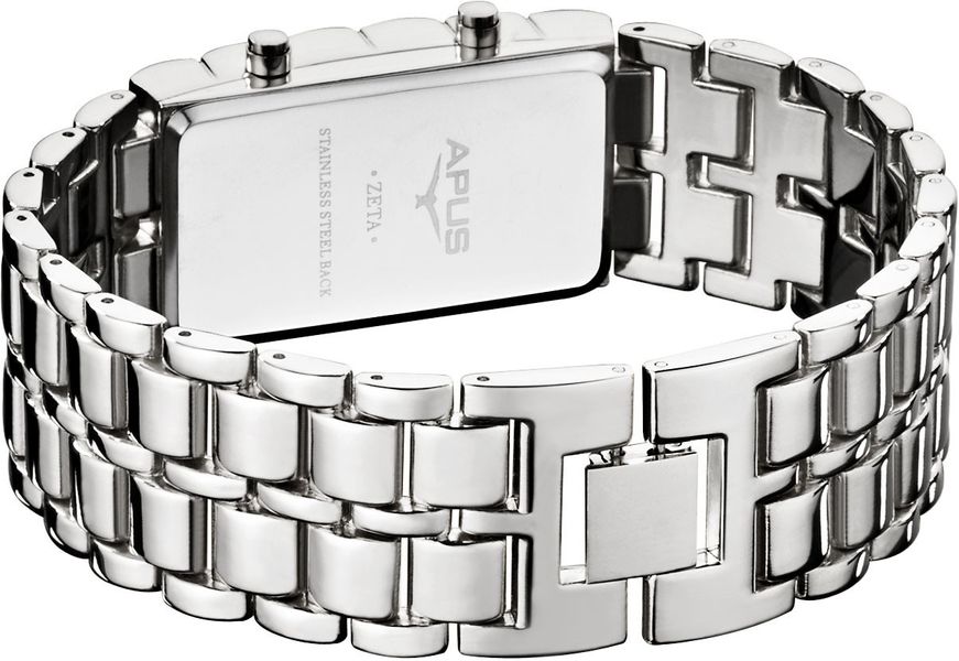 APUS Zeta Ladies Silver Green AS-ZTL-SG Montre LED pour femmes Point Culminant de Design