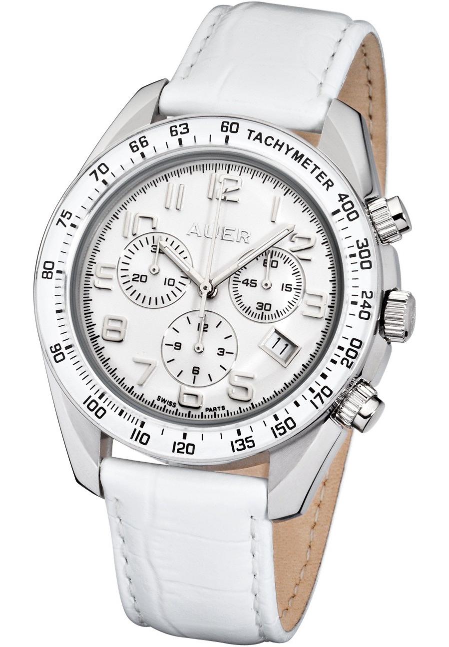 AUER Snow White ZU-1163-SDWB Damenchronograph Zeitloses Design