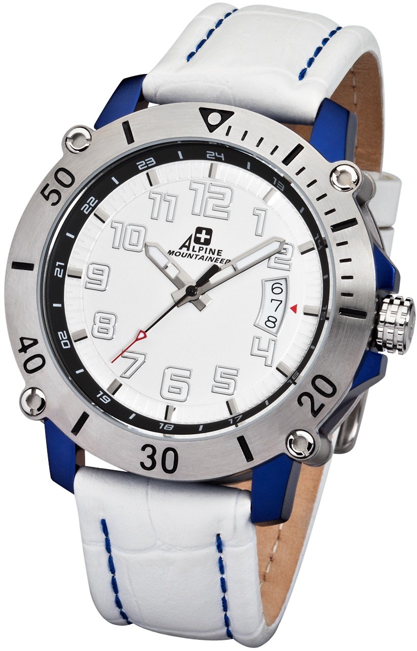 Alpine Mountaineer Mont Pourri MP-SDWBBC Reloj para hombres Caja de colores