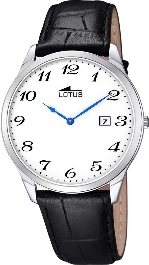 Lotus Klassik 10124/1 Reloj de Pulsera para hombres Plano & ligero