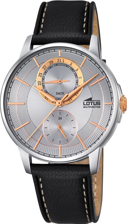 Lotus Multifunktion 18323/1 Reloj de Pulsera para hombres muy elegante