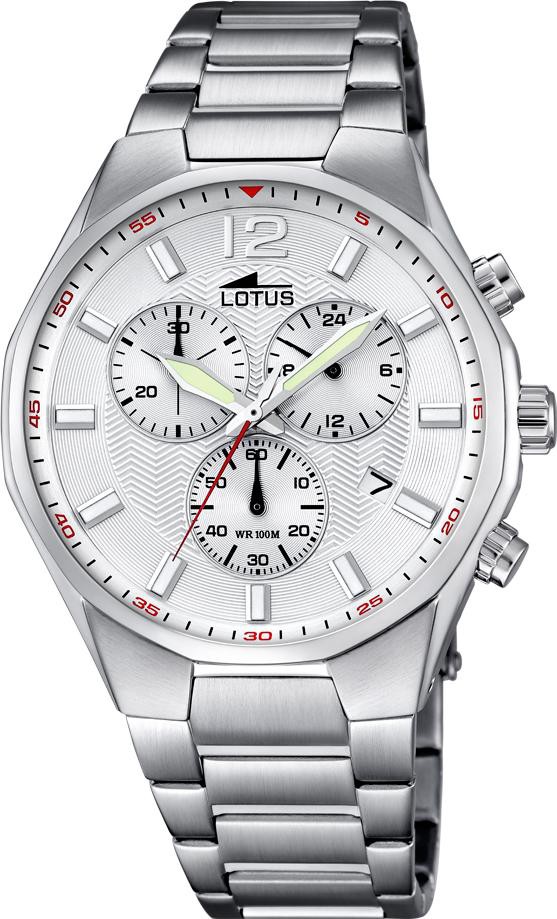 Lotus Chrono Sport 10125/1 Chronographe pour homme très sportif