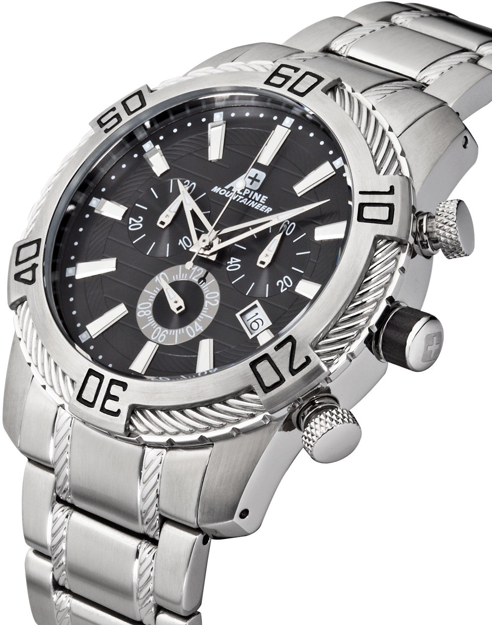 Alpine Mountaineer Eiger EG-BDSBRC Men's watch very sporty