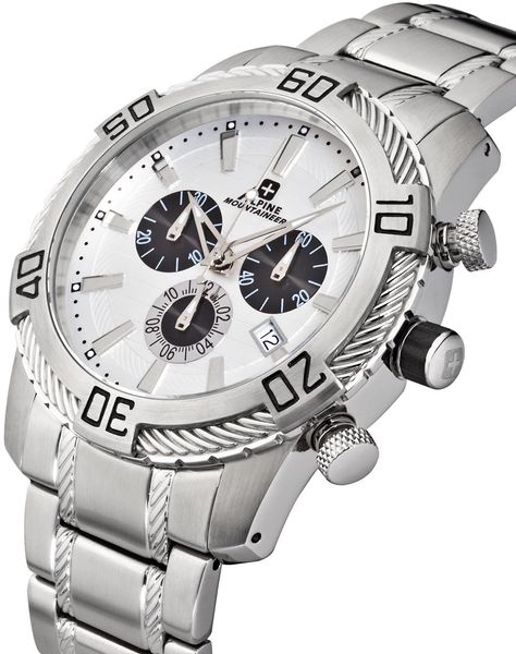 Alpine Mountaineer Eiger EG-SDSBRC Orologio da uomo sportivo Molto sportivo Alpine Mountaineer Eiger EG-SDSBRC Orologio da uomo sportivo Molto sportivo
