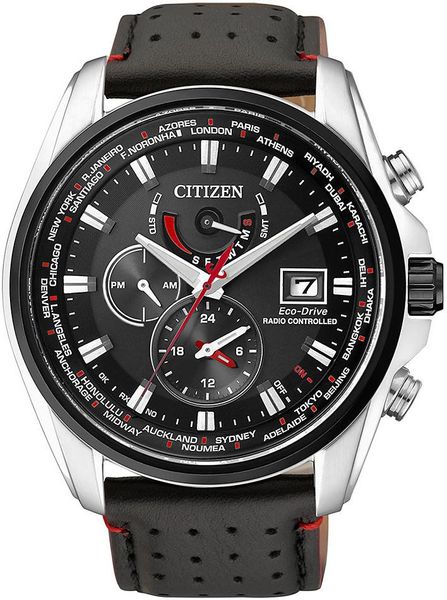 Citizen Sport AT9036-08E Montre Radio-Pilotée pour hommes Eco-Drive Multibande 4