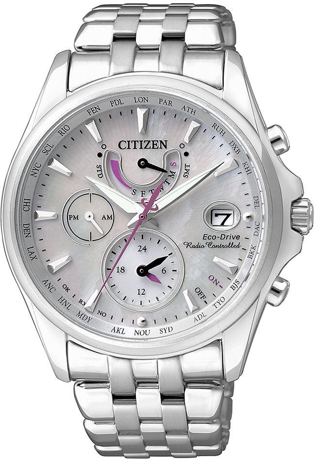 Citizen Elegant FC0010-55D Montre Radio-Pilotée pour femmes Eco-Drive Multibande 4