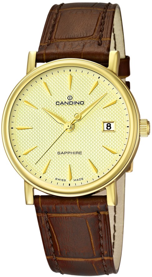Candino Elegance C4489/3 Elegante Herrenuhr Zeitloses Design