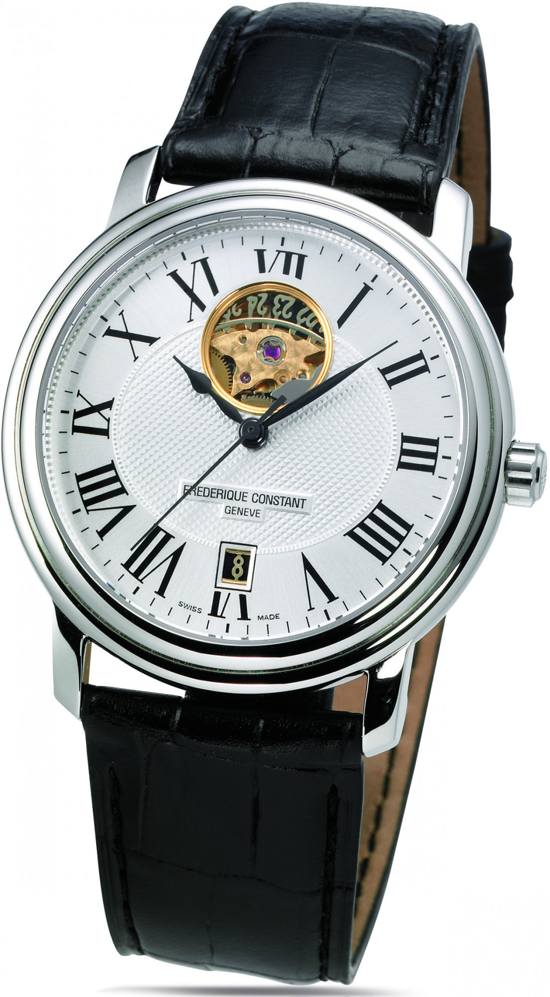 Frederique Constant Geneve Persuasion FC-315M4P6 Elegant herenhorloge Open onrust