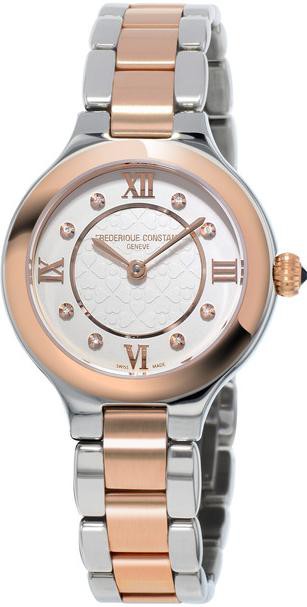 Frederique Constant Geneve Delight FC-200WHD1ER32B Reloj de Pulsera para mujeres con diamantes genuinos