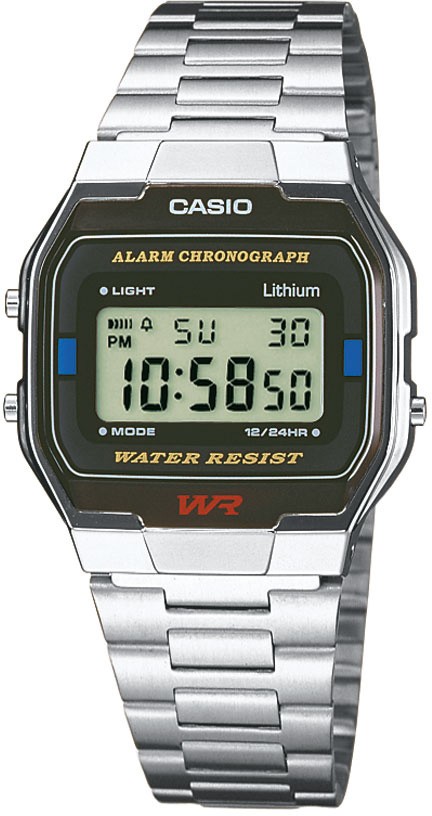 Casio Collection A163WA-1QES Unisex digitaal horloge Zeer licht