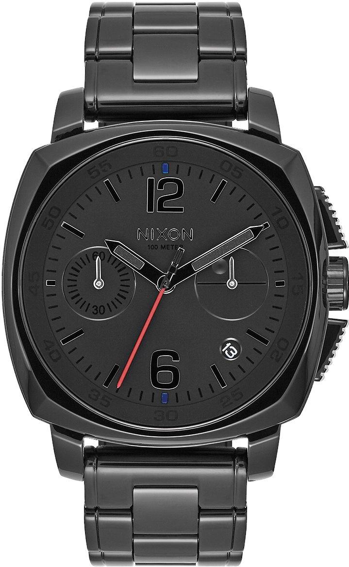 Nixon Charger Chrono SW A1071SW-2244 Montre-Bracelet pour hommes Point Culminant de Design