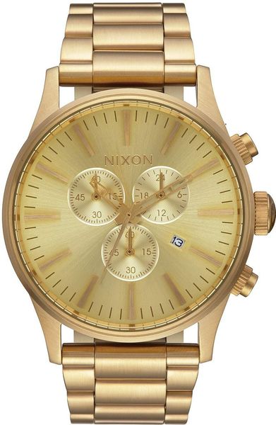 Nixon Sentry Chrono A386-502 Herenchronograaf Design highlight