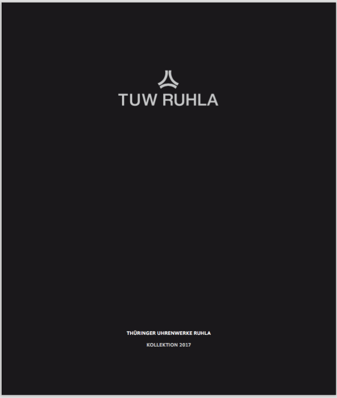 TUW Katalog 2017 DE