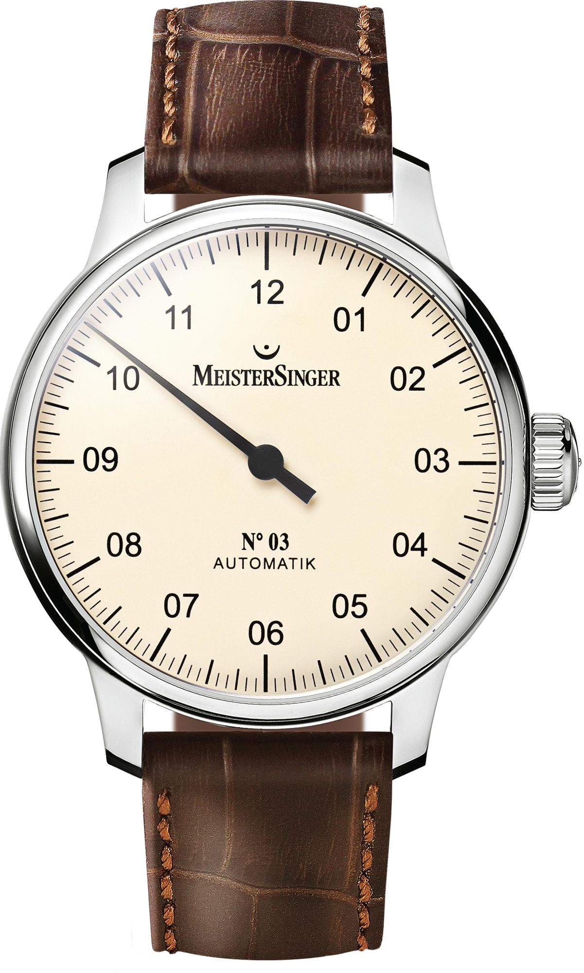 MeisterSinger MEISTERSINGER N°03 AUTOMATIK AM903 Reloj elegante para hombres Diseño Clásico