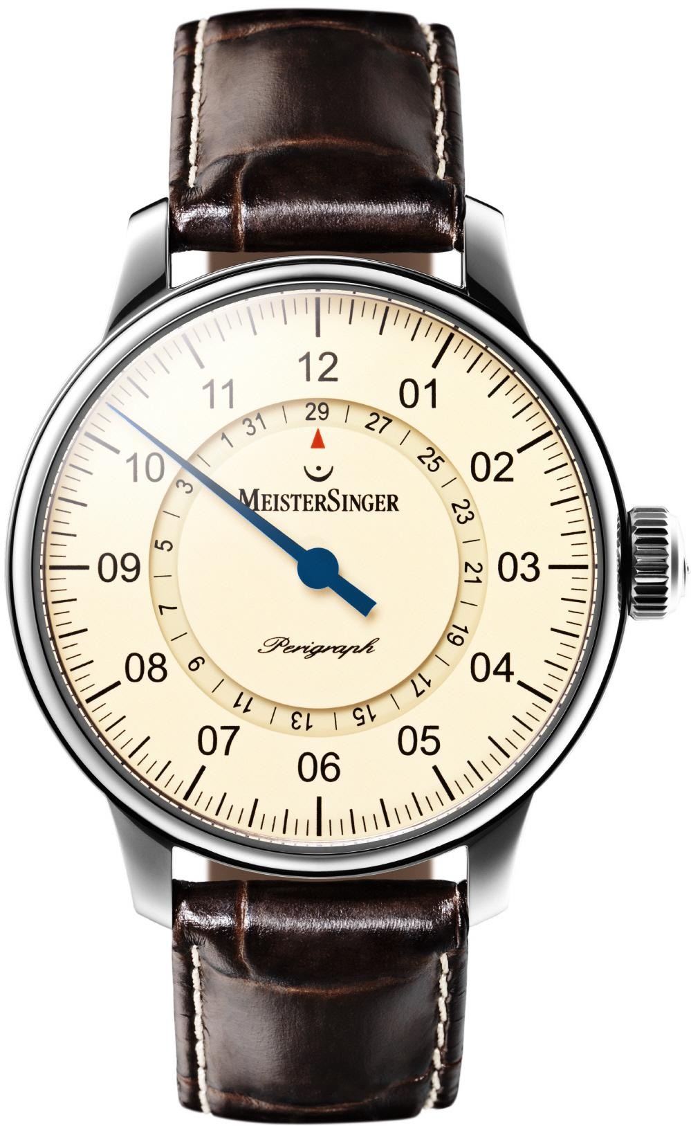 MeisterSinger Perigraph AM1003 Automatic Mens Watch Classic Design