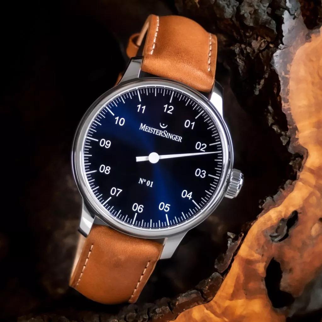 MeisterSinger No 01 AM3308 Elegant herenhorloge Tijdloos design