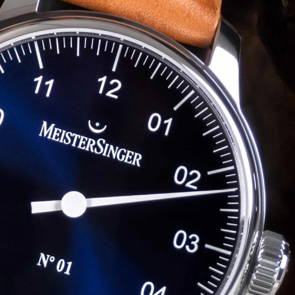 MeisterSinger No 01 AM3308 Elegant herenhorloge Tijdloos design