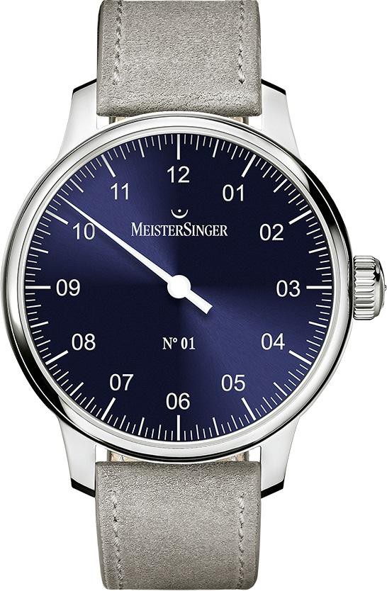 MeisterSinger No 01 AM3308 Elegant herenhorloge Tijdloos design