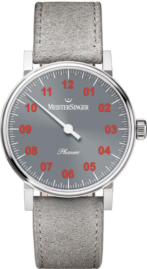 MeisterSinger Phanero PH307R Einzeigeruhr Klassisch schlicht