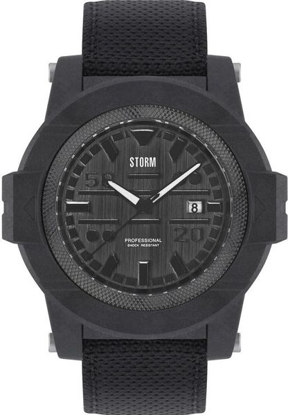 Storm London RAVEN BLACK 47330/BK Herrenarmbanduhr Massives Gehäuse Storm London RAVEN BLACK 47330/BK Herrenarmbanduhr Massives Gehäuse