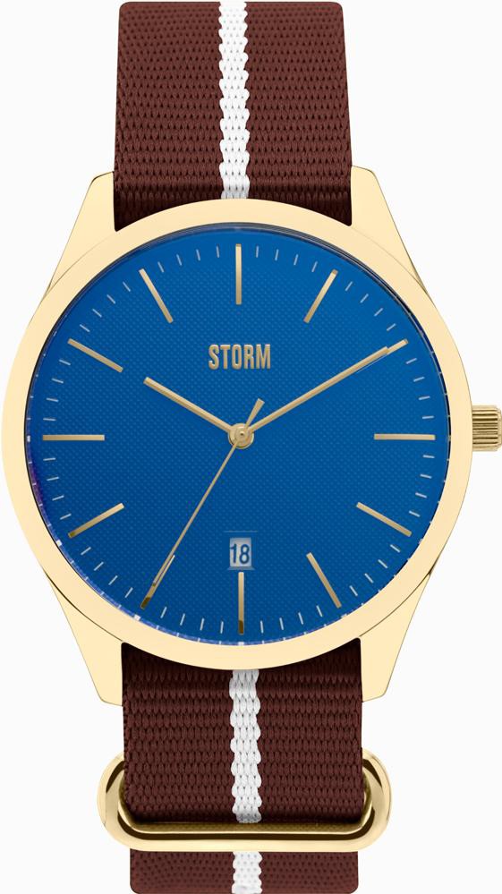 Storm London MORLEY 47299/GD/B Dames armbandhorloge Zeer licht