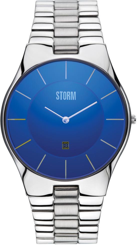 Storm London SLIM-X-XL 47159/B Montre-Bracelet pour hommes Plat & léger