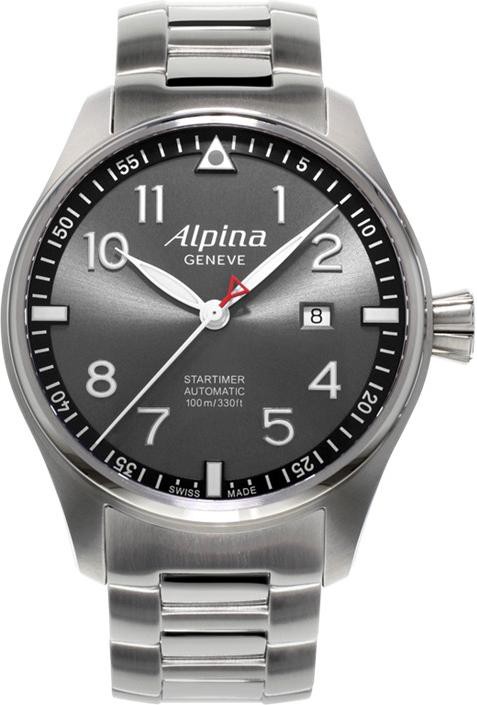 Alpina Geneve Startimer Automatic AL-525GB4S6B Montre Automatique pour hommes Alpina Rotor