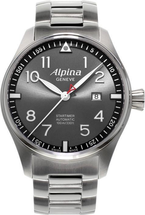 Alpina Geneve Startimer Automatic AL-525GB4S6B Montre Automatique pour hommes Alpina Rotor