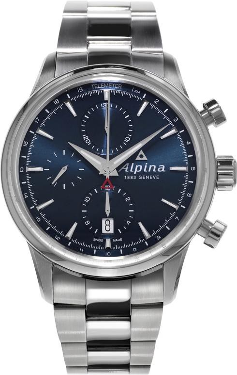 Alpina Geneve Alpiner Chronograph AL-750N4E6B Herren Automatikchronograph Sehr Sportlich