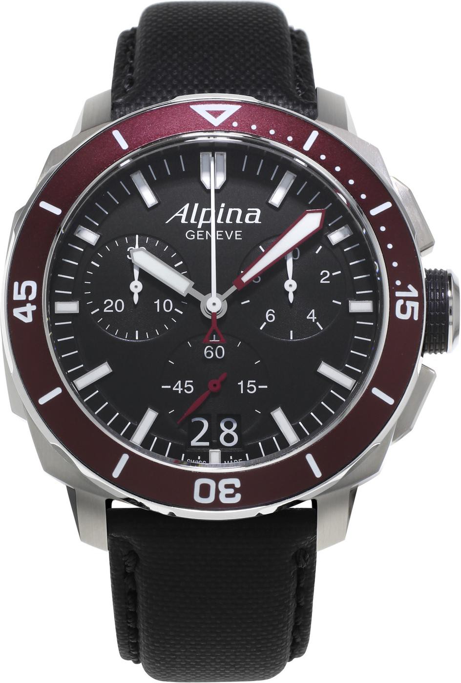 Alpina Geneve Diver 300 AL-372LBBRG4V6 Cronografo uomo Cassa solida