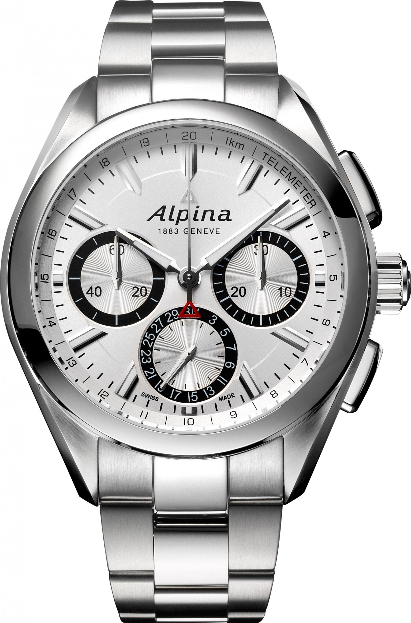 Alpina Geneve Alpiner 4 Flyback Chronograph AL-760SB5AQ6B Automatische herenchronograaf