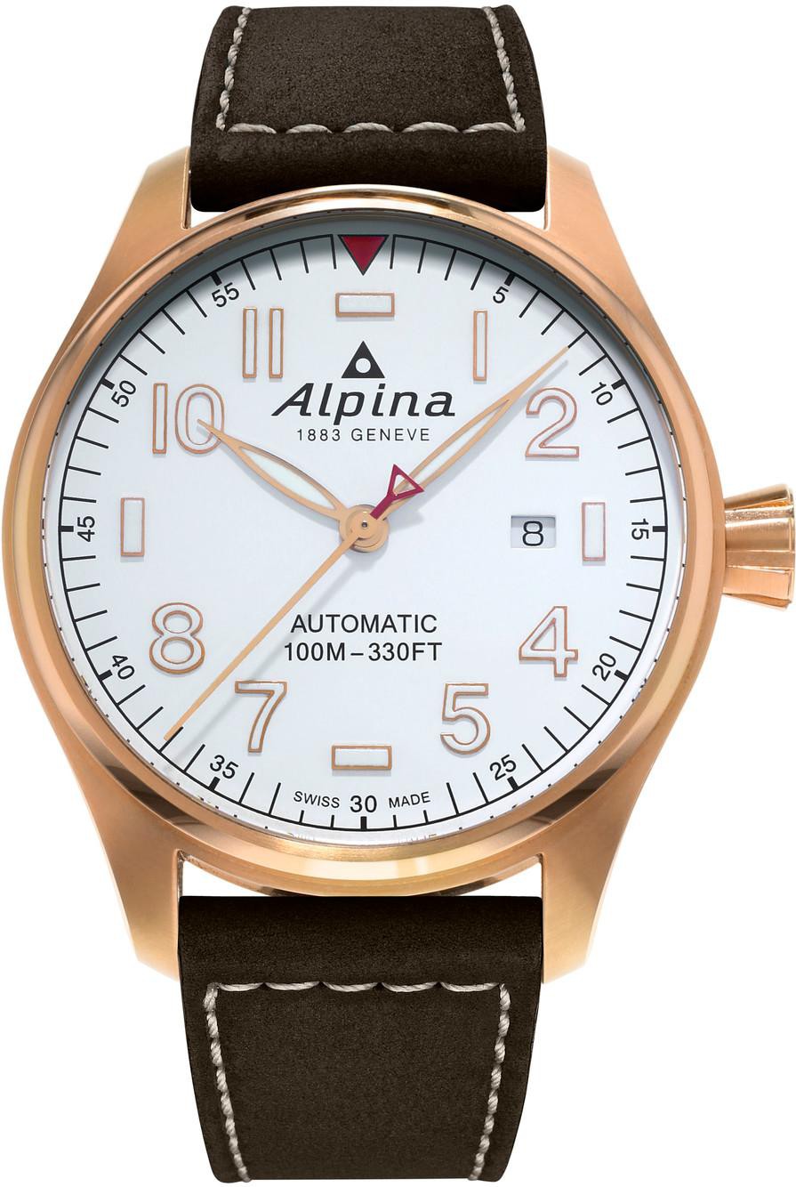 Alpina Geneve Startimer Pilot AL-525S4S4 Heren armbandhorloge Vlieghorloge