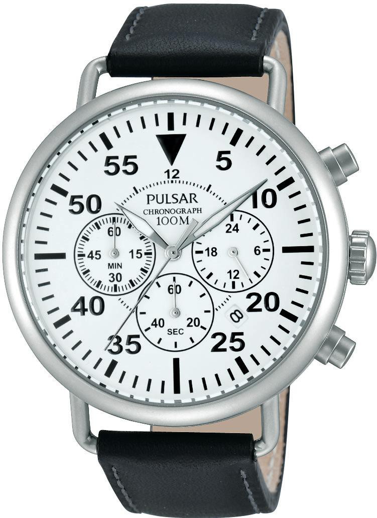Pulsar Classic PT3473X1 Herrenchronograph Fliegeruhr Pulsar Classic PT3473X1 Herrenchronograph Fliegeruhr