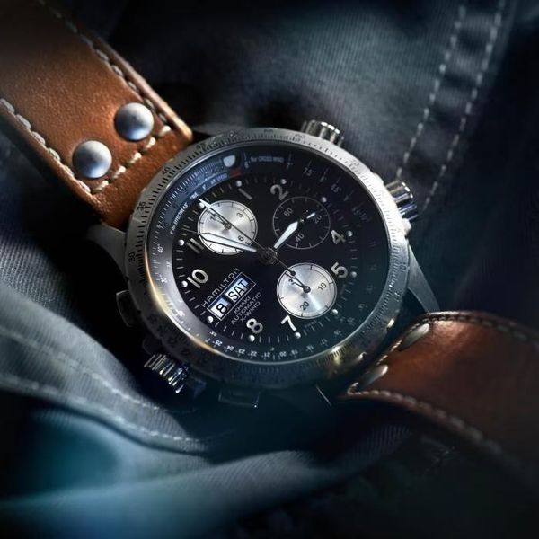Hamilton Khaki H77616533 Sportief herenhorloge Vlieghorloge Hamilton Khaki H77616533 Sportief herenhorloge Vlieghorloge
