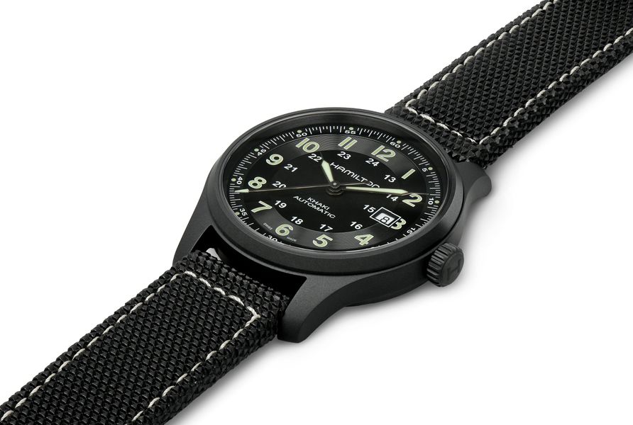 Hamilton Khaki Titanium H70575733 Automatic Mens Watch Excellent readability Hamilton Khaki Titanium H70575733 Automatic Mens Watch Excellent readability