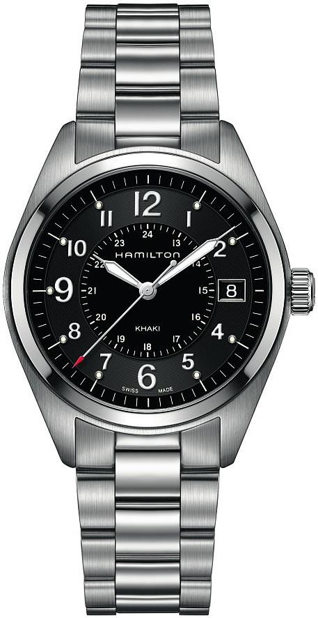 Hamilton Khaki Field H68551933 Heren armbandhorloge Erg goede leesbaarheid